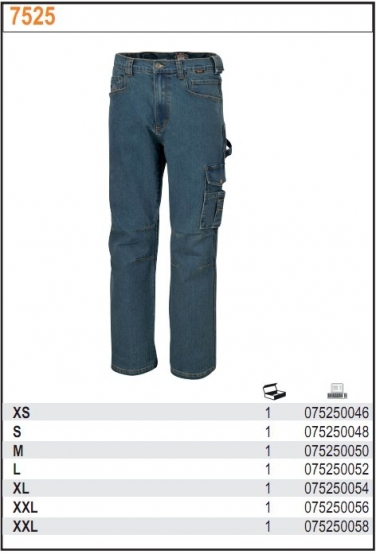 Spodnie z dżinsu ze streczem 7525 BETA