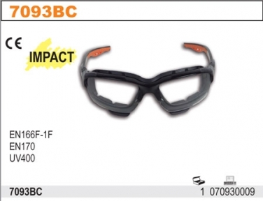 Okulary ochronne bezbarwne IMPACT BETA