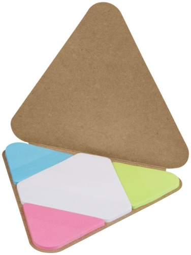 Karteczki samoprzylepne w kształcie trójkąta