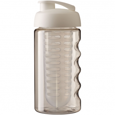 Bidon H2O Bop® o pojemności 500 ml z wieczkiem zaciskowym z
możliwością przyrządzania wody smakowej