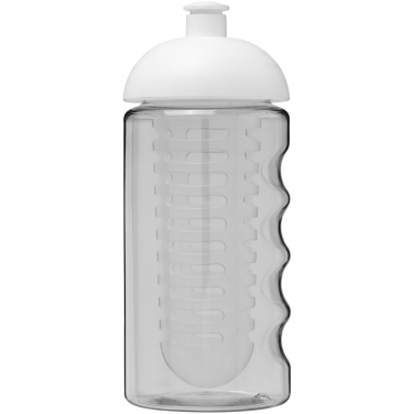 Bidon H2O Bop® o pojemności 500 ml z wypukłym wieczkiem z możliwością
przyrządzania wody smakowej