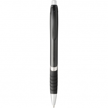 Solidny, kolorowy długopis Turbo z gumowym uchwytem