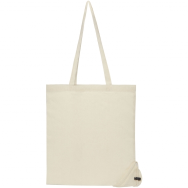 Składana torba na zakupy Patna wykonana z bawełny o gramaturze 100 g/m²