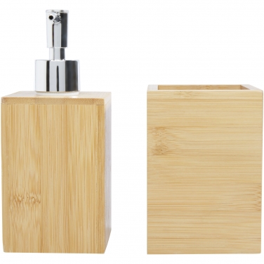 Hedon 3-częściowy bambusowy zestaw do łazienki