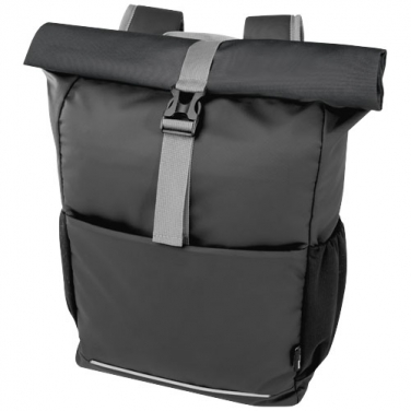 Aqua wodoodporna torba rowerowa o pojemności 20 l na 15-calowego laptopa wykonana z materiałów z recyklingu z certyfikatem GR