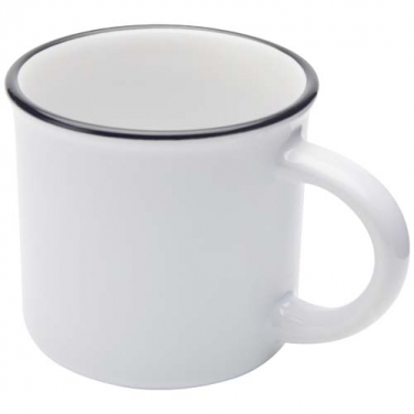 Bari kubek ceramiczny z nadrukiem sublimacyjnym o pojemności 240 ml