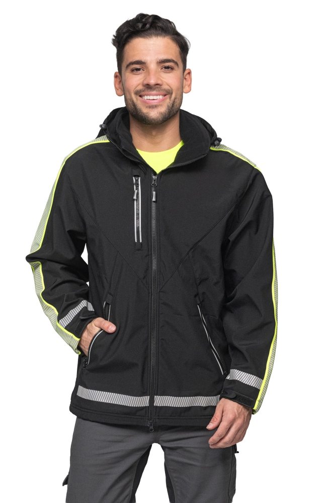 Kurtka Softshell Hi-Vis